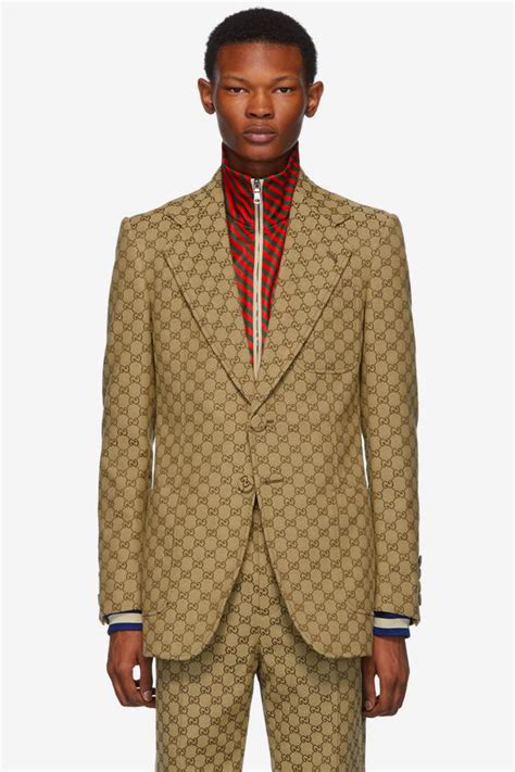 vintage gucci suit|Gucci men's evening suits.